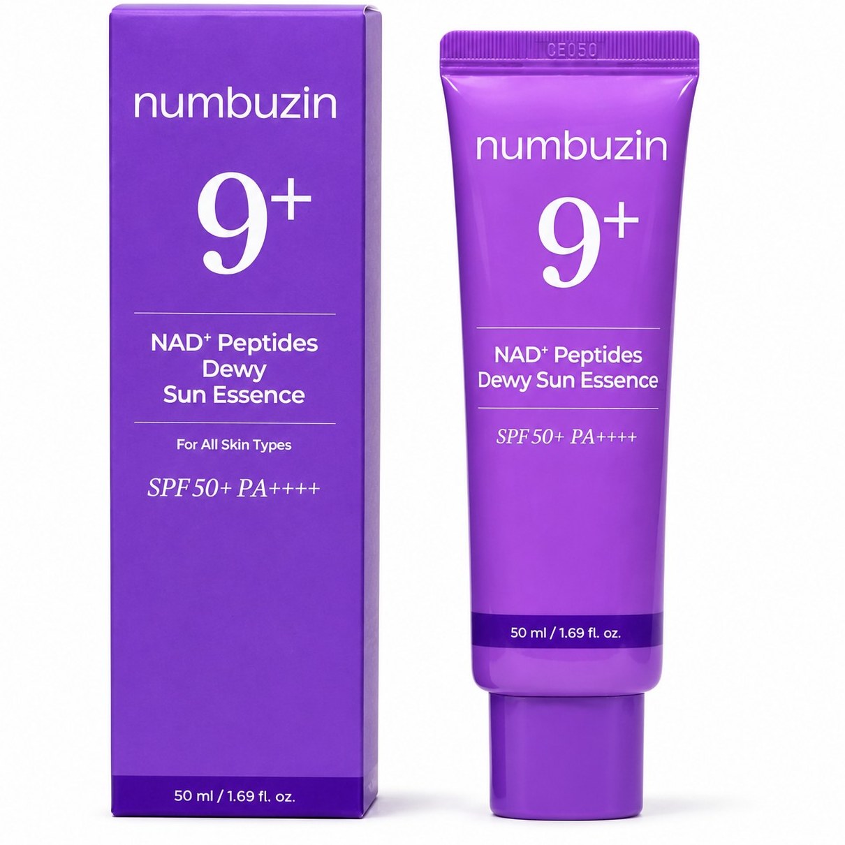 ضد آفتاب نامبوزین شماره 9 مدل NAD BIO SPF50+ PA++++ حجم 50 میلی لیتر